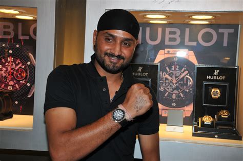 harbhajan hublot watch